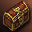 Small red treasure chest