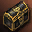 Small black treasure chest