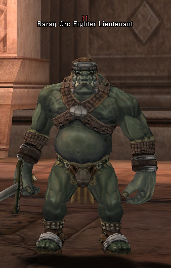 NPC Baraq Orc Warrior Leader Lineage 2